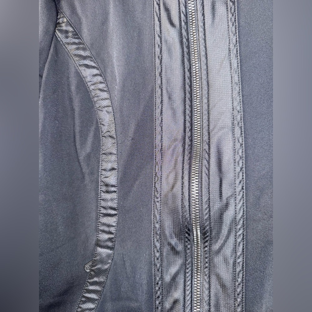 Athleta Verbier Fleece Lined Full-Zip Hooded Jacket Womens Size XS - Picture 5 of 12